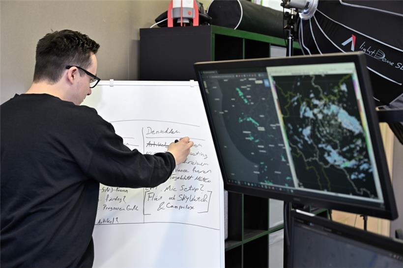 Philippe Ernzer sagt von sich selbst, dass er 24/7 ans Wetter denkt.
