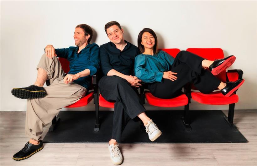 Piano, marimba et vibraphone: Machine à trois – Pascal Meyer, Rachel Xi Zhang et Laurent Warnier – se présente comme groupe de „musique de chambre percussive“
