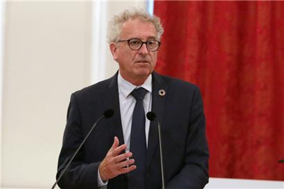 Pierre Gramegna im Jahr 2021
