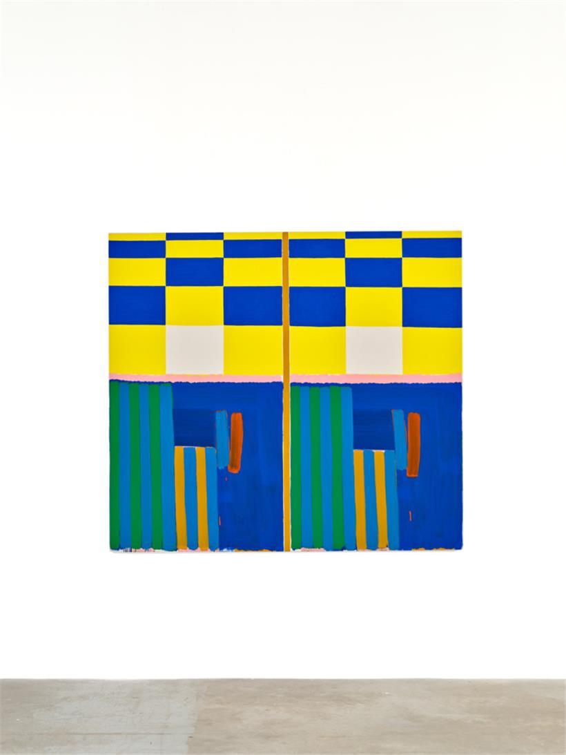 Piffarettis Markenzeichen: die Teilung der Leinwand
