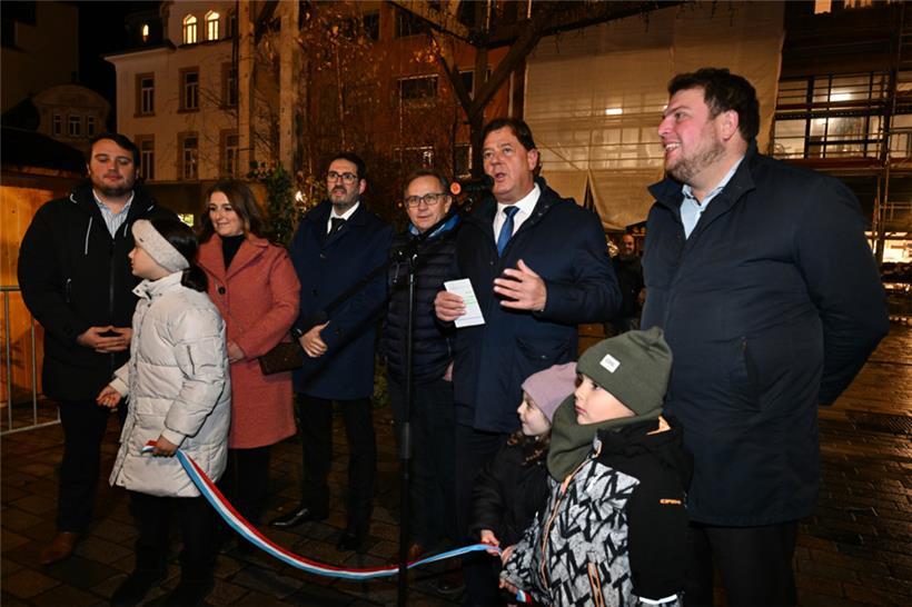 Pim Knaff hielt die Eröffnungsrede
