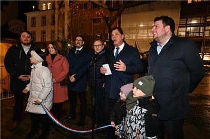 Pim Knaff hielt die Eröffnungsrede
