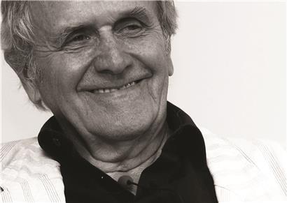 Porträt von Pol Greisch, Schriftsteller und Sprachkünstler, bekannt für feinen Humor, verstorben im Alter von 95 Jahren