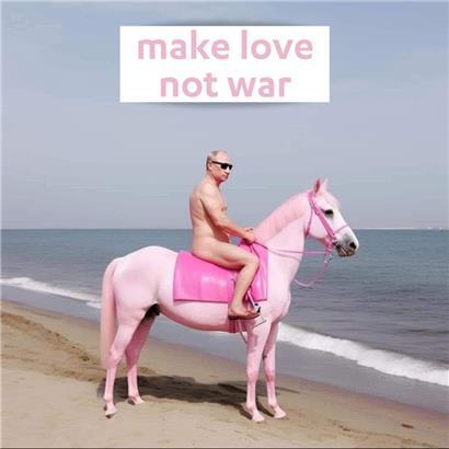 Polemik in den sozialen Netzwerken: Putin im Barbie-Look
