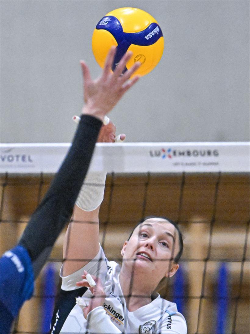 Polina Bratuhhina-Pitou und Walferdingen sind das erste Team, das in dieser Saison die Gym schlagen konnte
