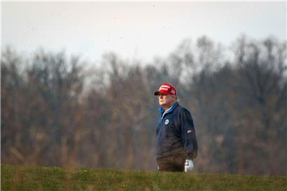 Politik interessiert Trump nur noch bedingt: Seine Tage verbrachte der US-Präsident in letzter Zeit vor allem in seinem Golf-Club
