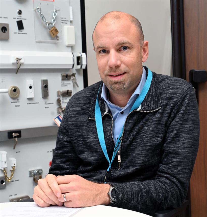 Polizist Tim Pauly: „Vorbeugemaßnahmen wirken.“