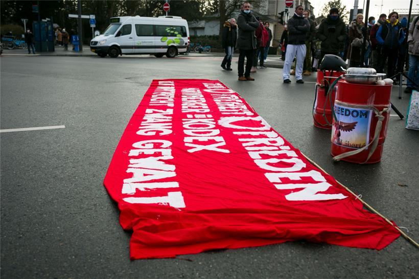 Polonaise solidaire am 15. Januar am Glacis
