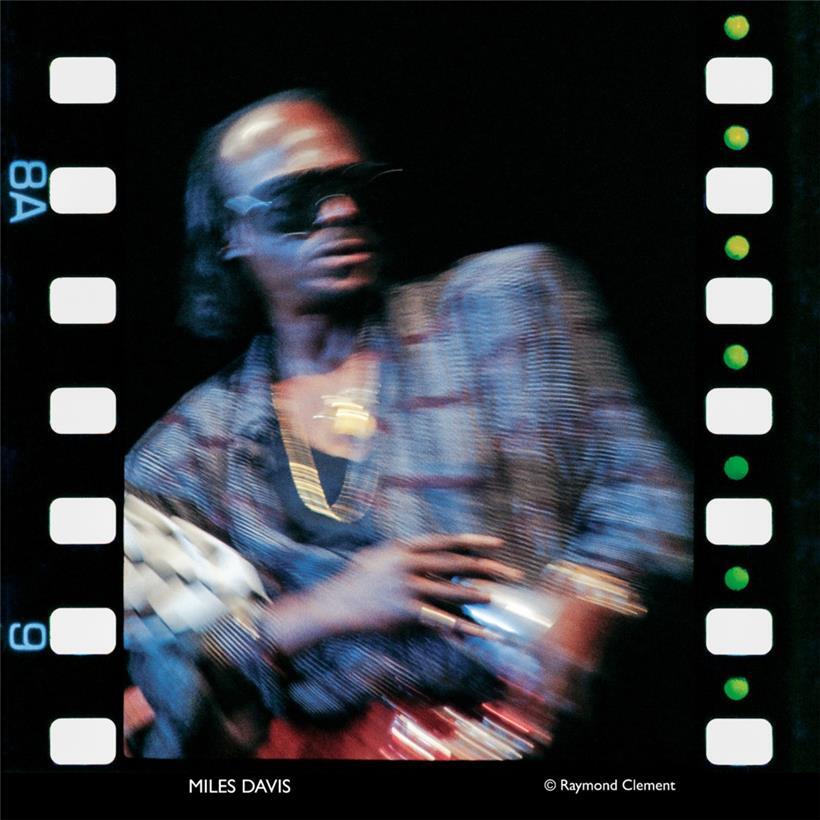 Porträt von Miles Davis auf den Nancy Jazz Pulsations, 1989
