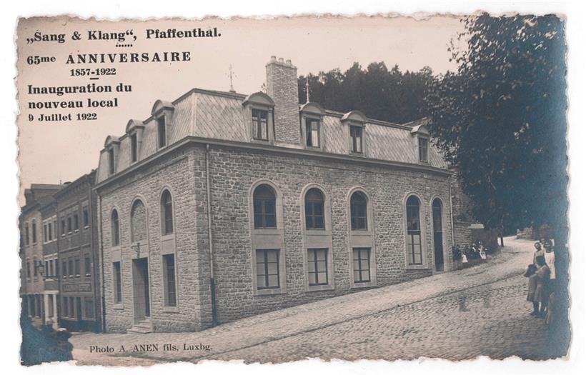 Postkarte aus der Gründungszeit
