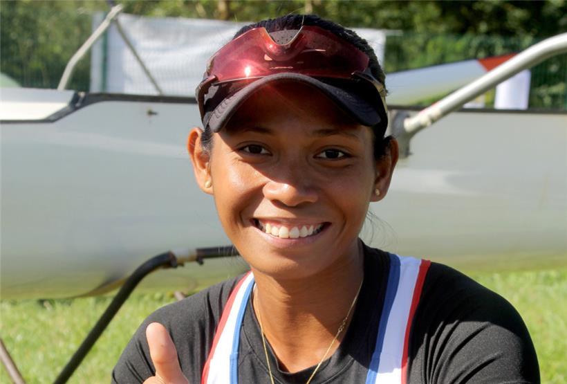 Powerfrau: Joanie Delgaco von den Philippinen startet in einem Monat bei den Olympischen Spielen in Paris
