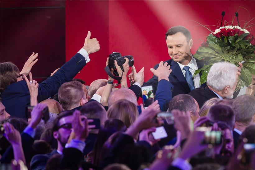 Präsident Andrzej Duda bemängelt die Berichterstattung des Staatsfernsehens über seinen Wahlkampf
