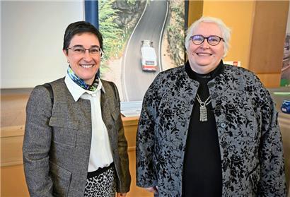 Präsidentin Florence Kirtz-Bertemes und Generalsekretärin Linda Gedink blicken zuversichtlich in die kommende Campingsaison
