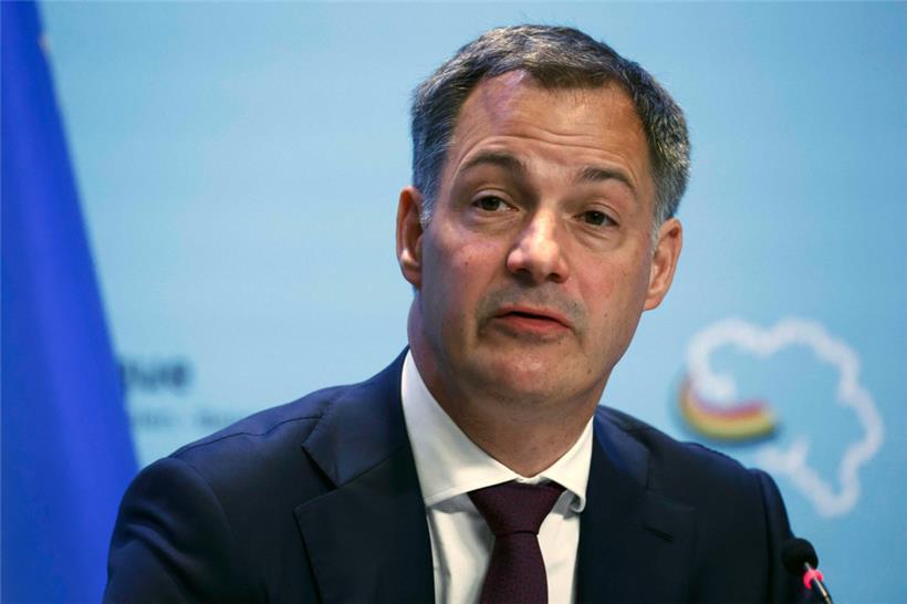 Premierminister De Croo musste seine Niederlage eingestehen

