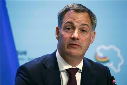 Premierminister De Croo musste seine Niederlage eingestehen
