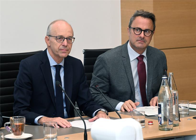 Premierminister Frieden und Außenminister Bettel informierten die außenpolitische Kommission der Chamber am Montag 
