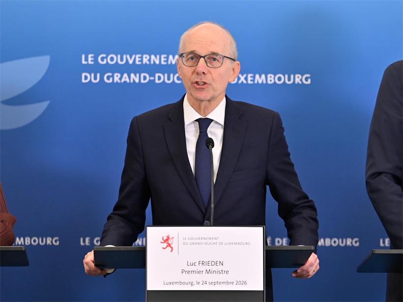 Premierminister Luc Frieden
