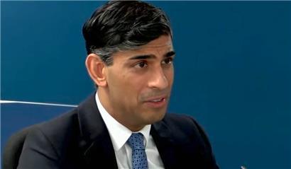 Premierminister Rishi Sunak vor dem Corona-Untersuchungsausschuss
