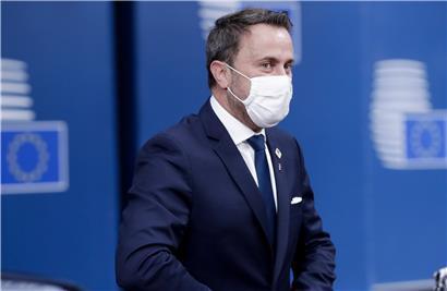Premierminister Xavier Bettel am Freitagmorgen beim EU-Gipfel in Brüssel
