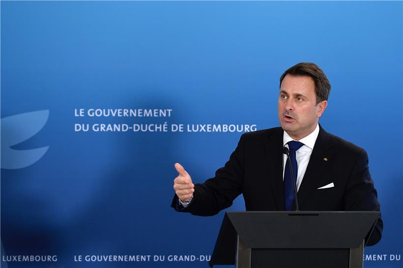 Premierminister Xavier Bettel hat am Freitagnachmittag auf einer Pressekonferenz über die aktuelle Corona-Situation gesprochen
