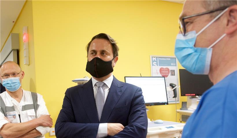 Premierminister Xavier Bettel muss Luxemburg durch eine Krise steuern, die in allen Bereichen große Spuren hinterlässt
