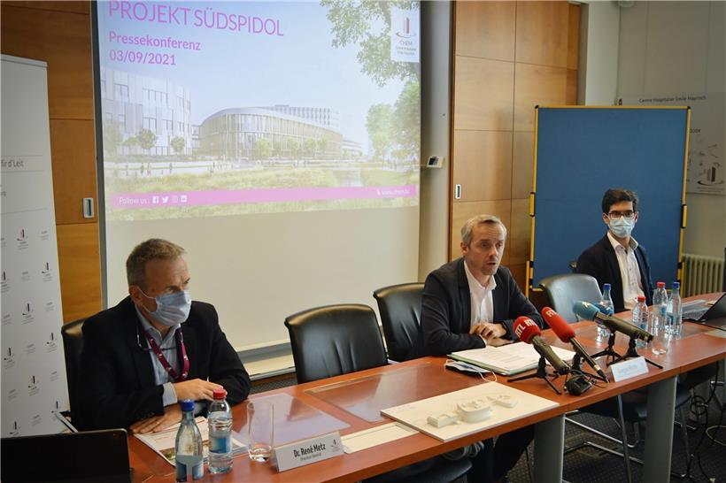 Pressekonferenz zum Thema „Südspidol“ am Freitagnachmittag