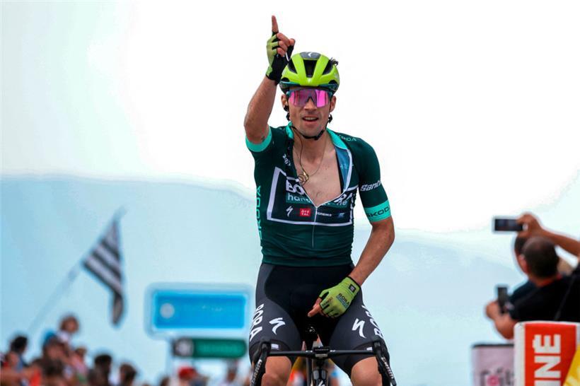 Primoz Roglic veredelte am Freitag eine starke Leistung des Teams Bora-hansgrohe
