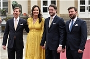 Prinz Louis, Prinzessin Claire, Prinz Félix und Prinz Sébastien