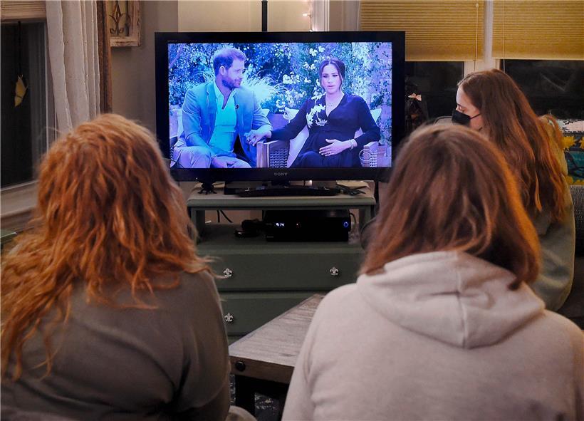 Prinze Harry und seine Frau, die Herzogin Meghan von Sussex, haben sich in den USA einiges von der Seele geredet
