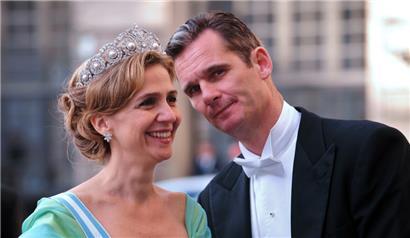 Prinzessin „Infanta“ Cristina von Spanien (l.) und ihr (Noch-)Ehemann Iñaki Urdangarin
