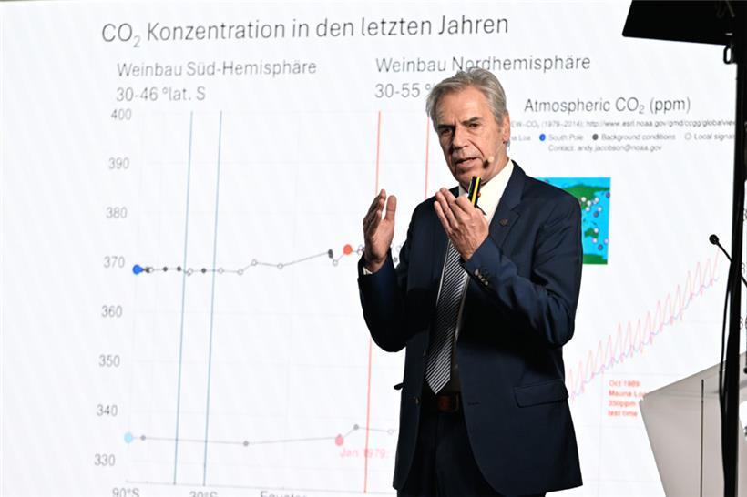 Prof. Dr. Hans Reiner Schultz von der Hochschule Geisenheim