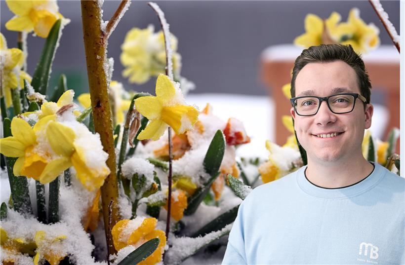 Prognose für den April: in der ersten Hälfte zu warm, in der zweiten zu kühl
