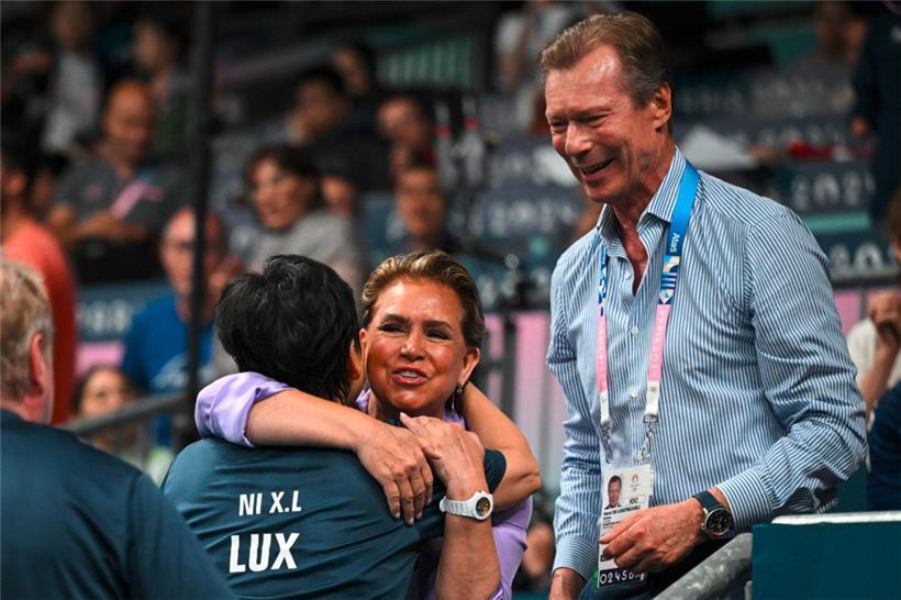 Prominente Unterstützung hatte sich angekündigt: Großherzog Henri ist bekennender Fan von Ni Xia Lian.
