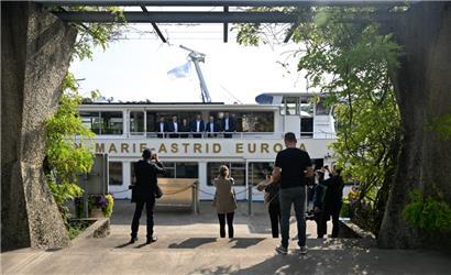 Prominenter Besuch gab es am Mittwoch in Schengen
