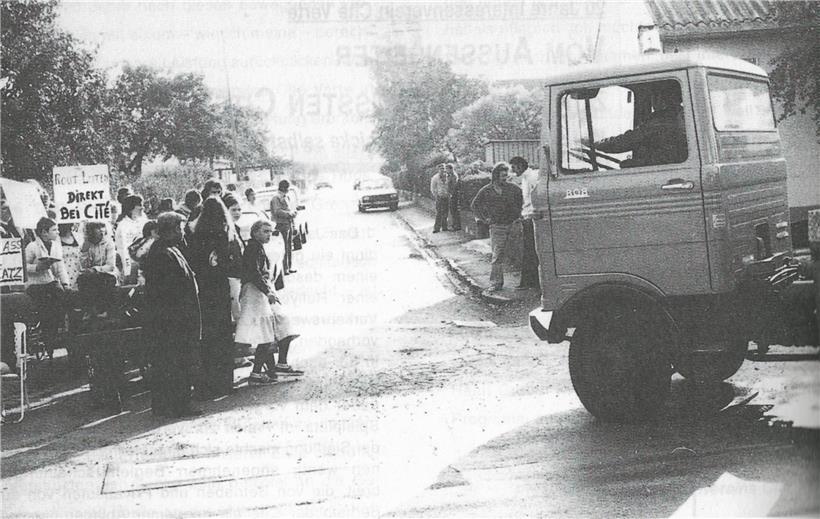 Protest: Ein tragischer Unfall 1979 war der Wendepunkt für die „Cité Verte“
