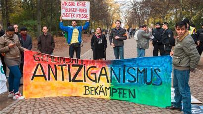 Protest gegen Antiziganismus in Berlin, 2024
