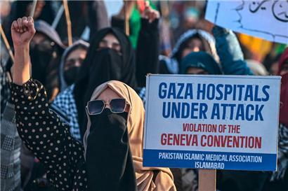 Proteste gegen die Angriffe Israels
