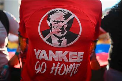 Proteste gegen die US-Luftangriffe in der Karibik
