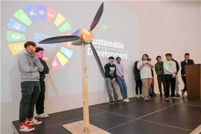 Prototyp Windrad: Nachhaltigkeit, Engagement und Lernen wurden vergangene Woche im Lycée Belval großgeschrieben
