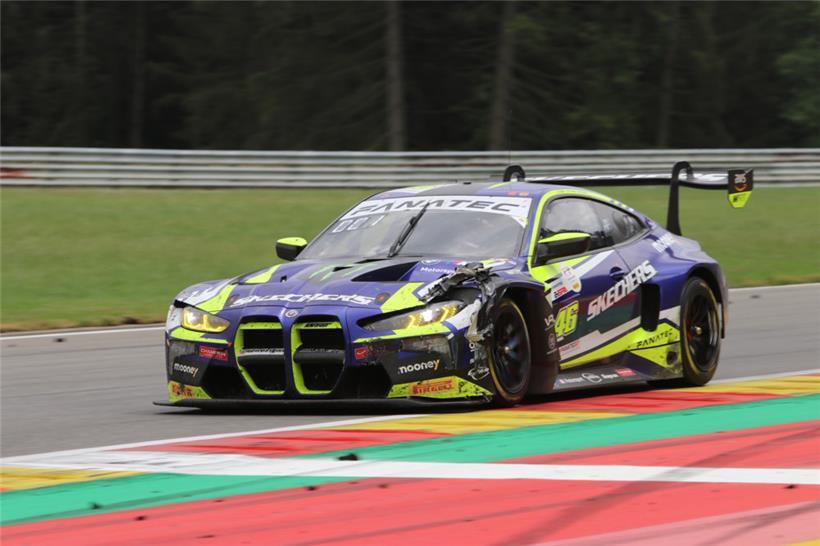 Publikumsliebling Nr. 46 – mit lädiertem Auto landeten Farfus/Martin/Rossi am Sc...