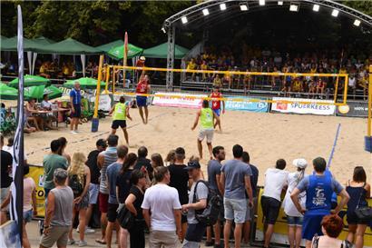 Publikumsmagnet: Die Beach Open sind ein echtes Highlight im Escher Sommer
