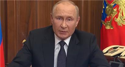 Putin bei seiner Ansprache
