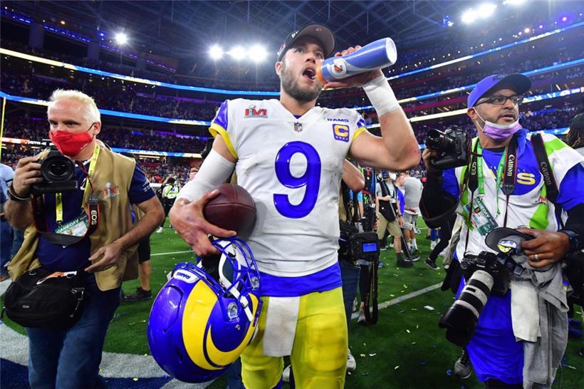 Quarterback Matthew Stafford der LA Rams