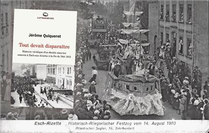 Quiquerets Buch basiert auf einer wahren Begebenheit und erzählt die Geschichte eines Escher Verbrechens sowie dessen Auswirkungen auf die Gesellschaft
