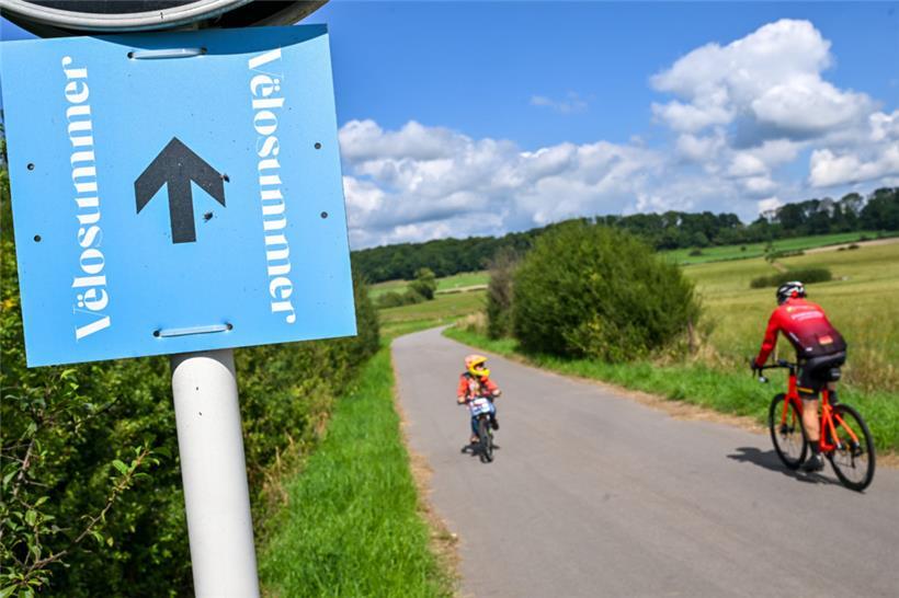 Radeln, was das Zeug hält: Die beliebteste Strecke beim diesjährigen „Vëlosummer“ war 40 Kilometer lang
