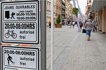 Radfahrer dürfen zwischen 8 und 20 Uhr nicht in der Alzettestraße fahren
