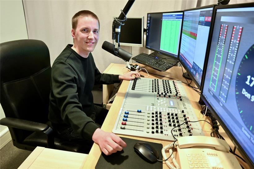 Radiomann durch und durch: Tom Wasmer vom Radio LRB
