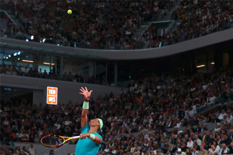 Rafael Nadal verlor am Montag in Runde 1 der French Open gegen Alexander Zverev
