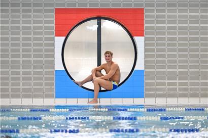 Ralph Daleiden ist der jüngste Sportler des „Team Lëtzebuerg“
