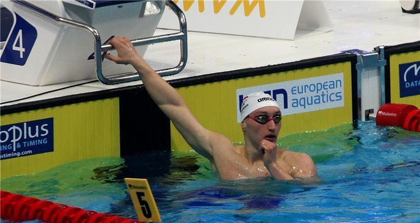 Ralph Daleiden konnte gestern seinen Vorlauf gewinnen 
